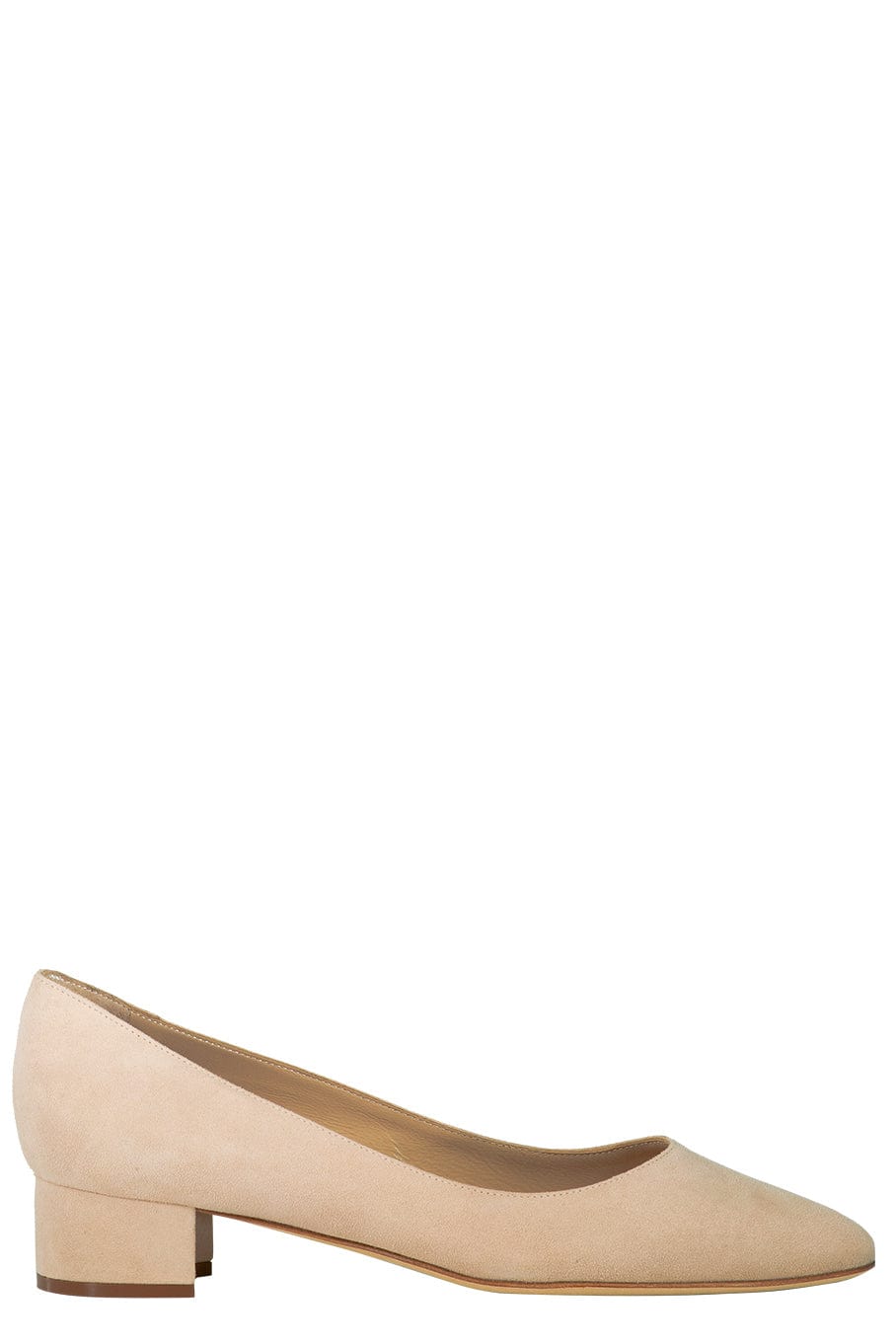 MANOLO BLAHNIK-Listony Samba Tondo Pump - Nude-