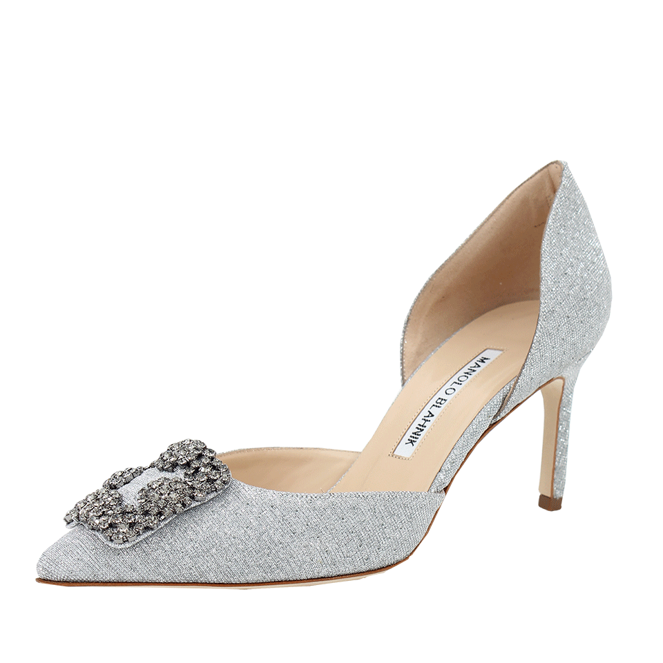 MANOLO BLAHNIK-70MM Crystal D'Orsay-