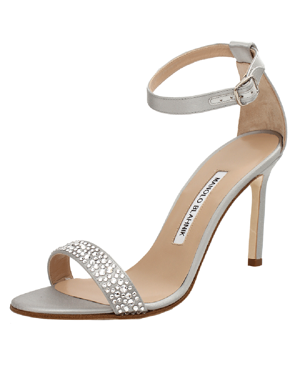 MANOLO BLAHNIK-Chaos Crystal Sandal-