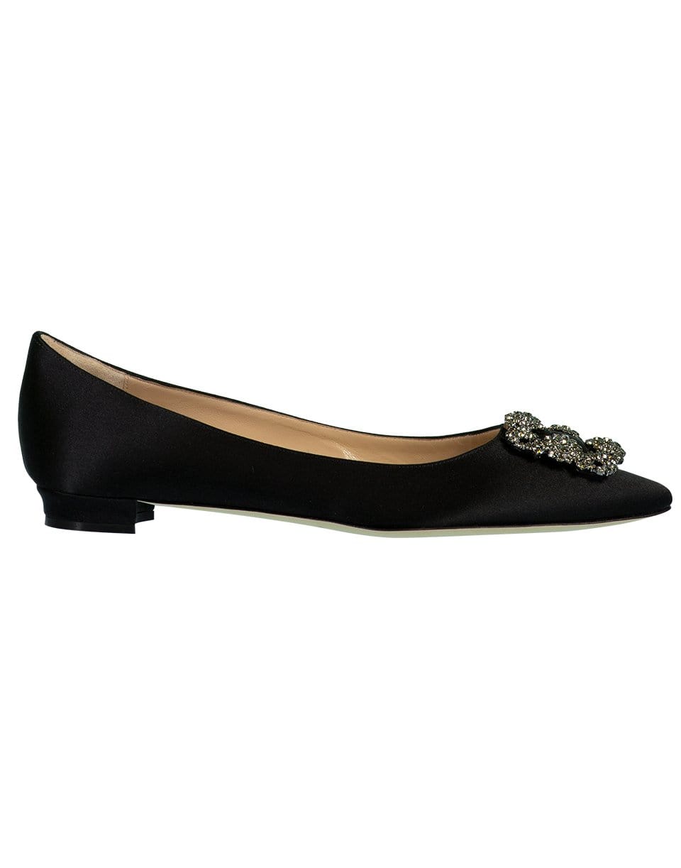 MANOLO BLAHNIK-Hangisi Flat Shoe-