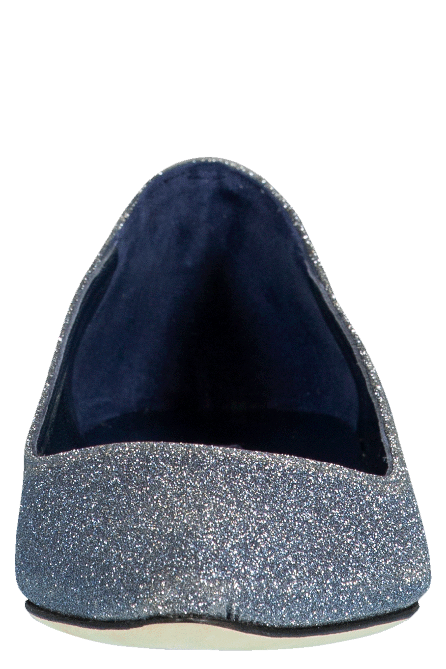 MANOLO BLAHNIK-Titto Glitter Ballerina Flat-