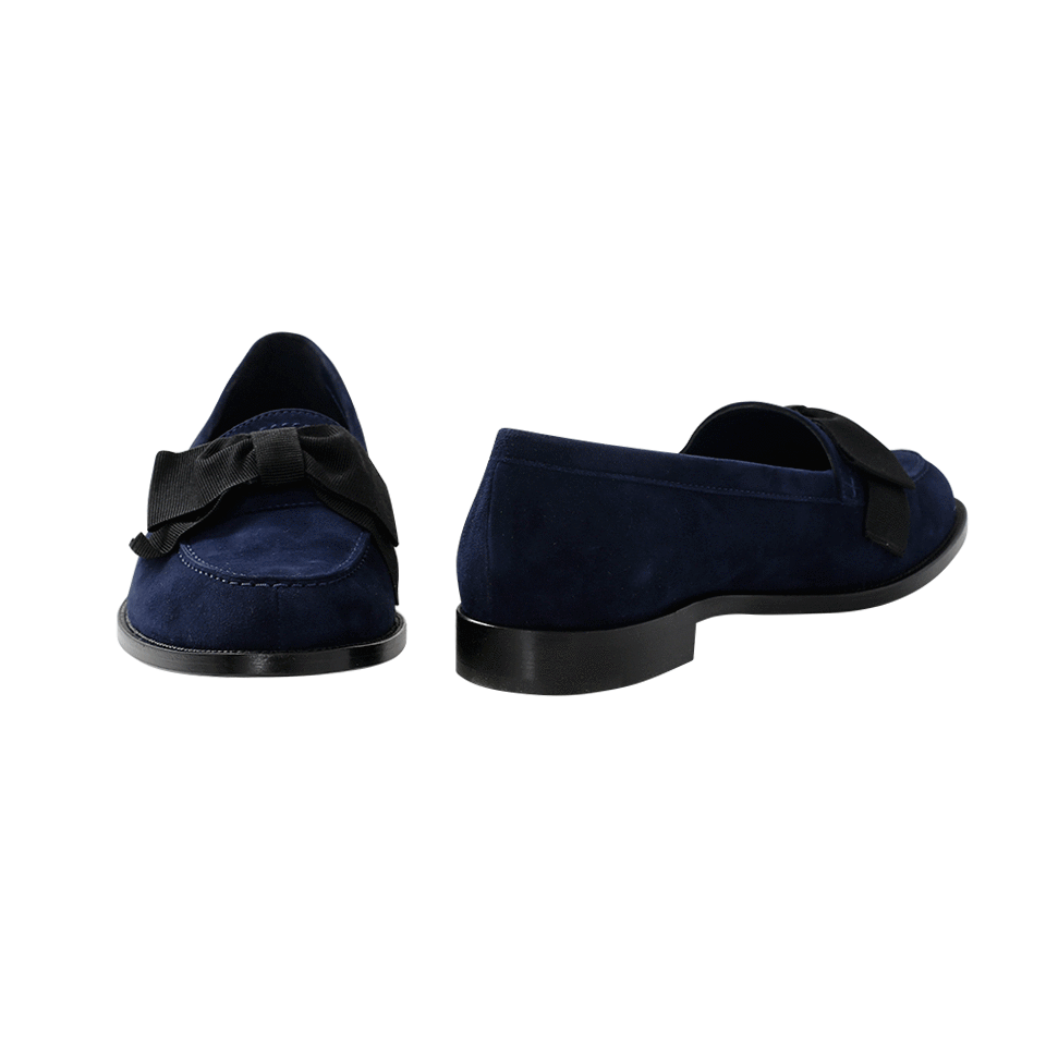 MANOLO BLAHNIK-Aldena Bow Loafer-