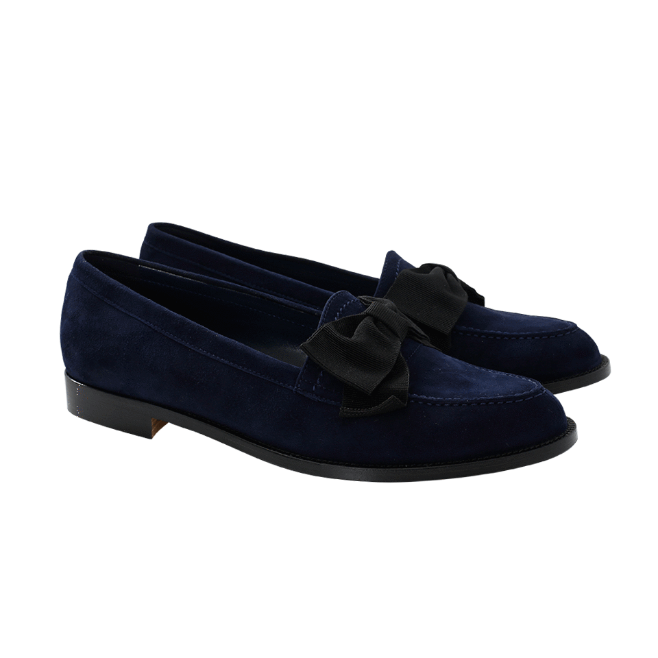MANOLO BLAHNIK-Aldena Bow Loafer-