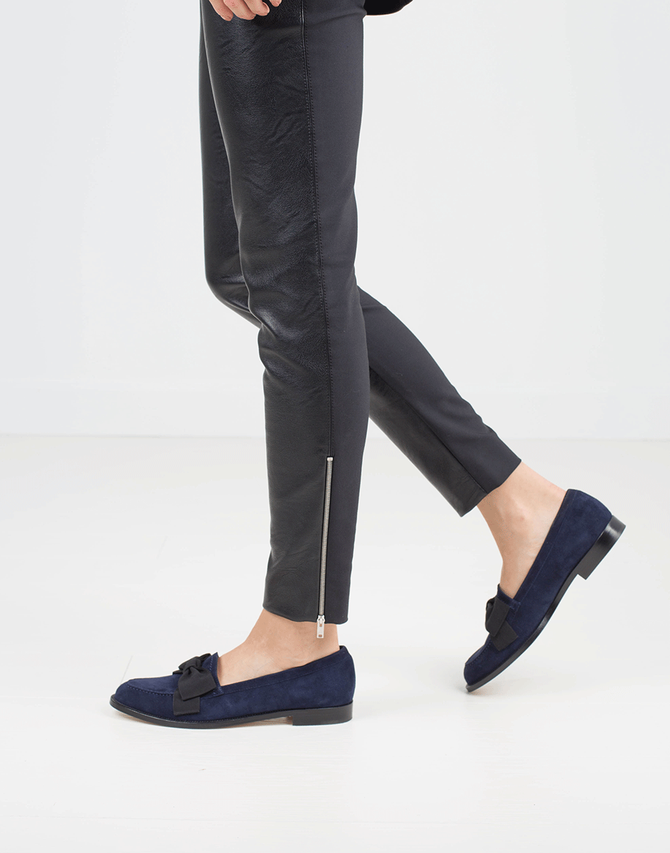 MANOLO BLAHNIK-Aldena Bow Loafer-