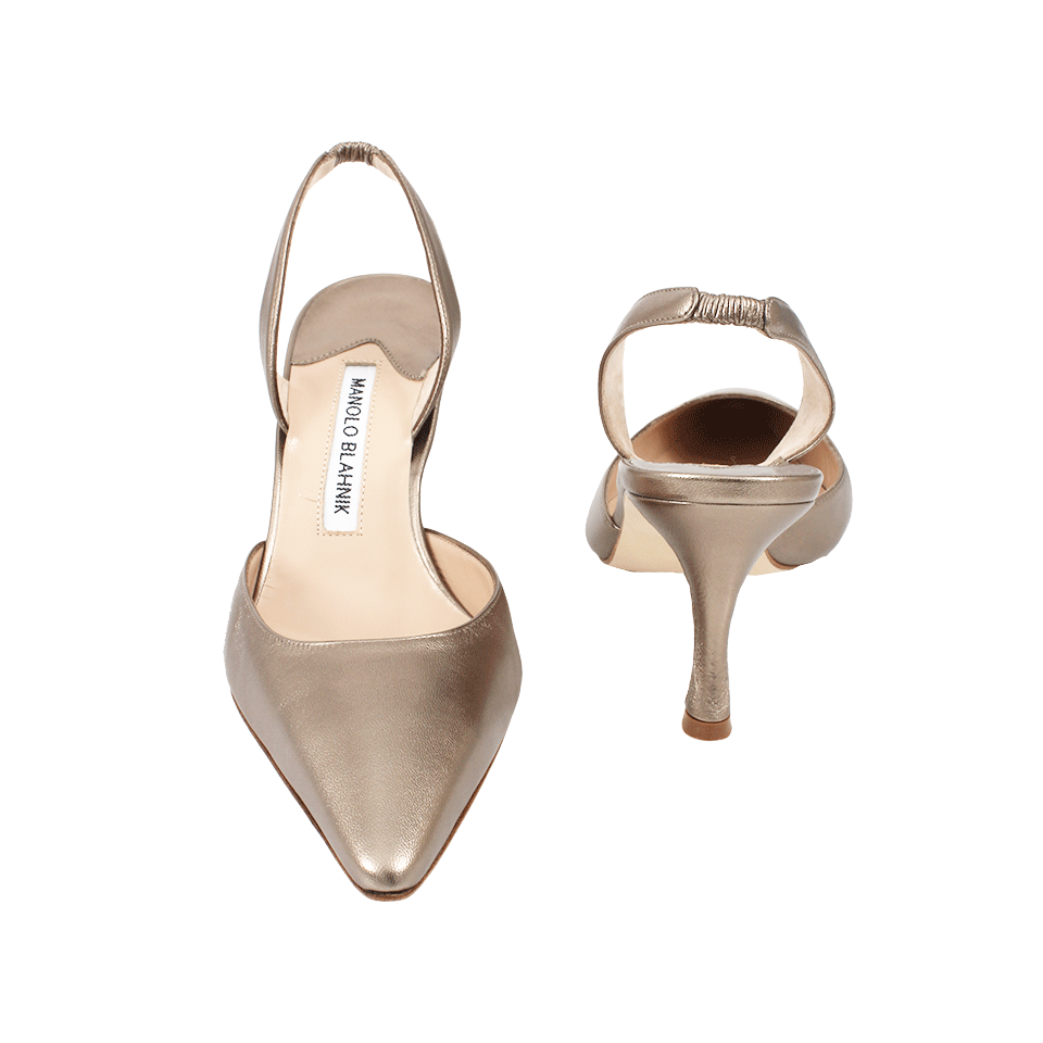 MANOLO BLAHNIK-Carolyne Slingback Heels-