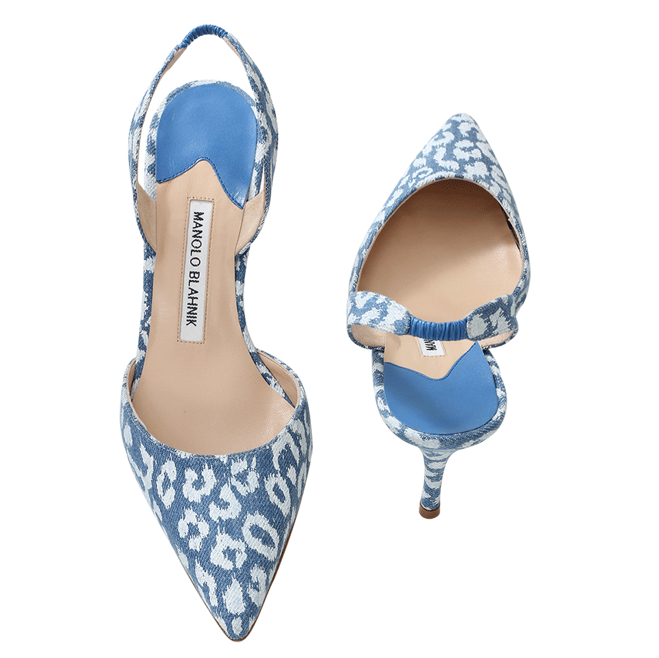 MANOLO BLAHNIK-Carolyne Slingback-