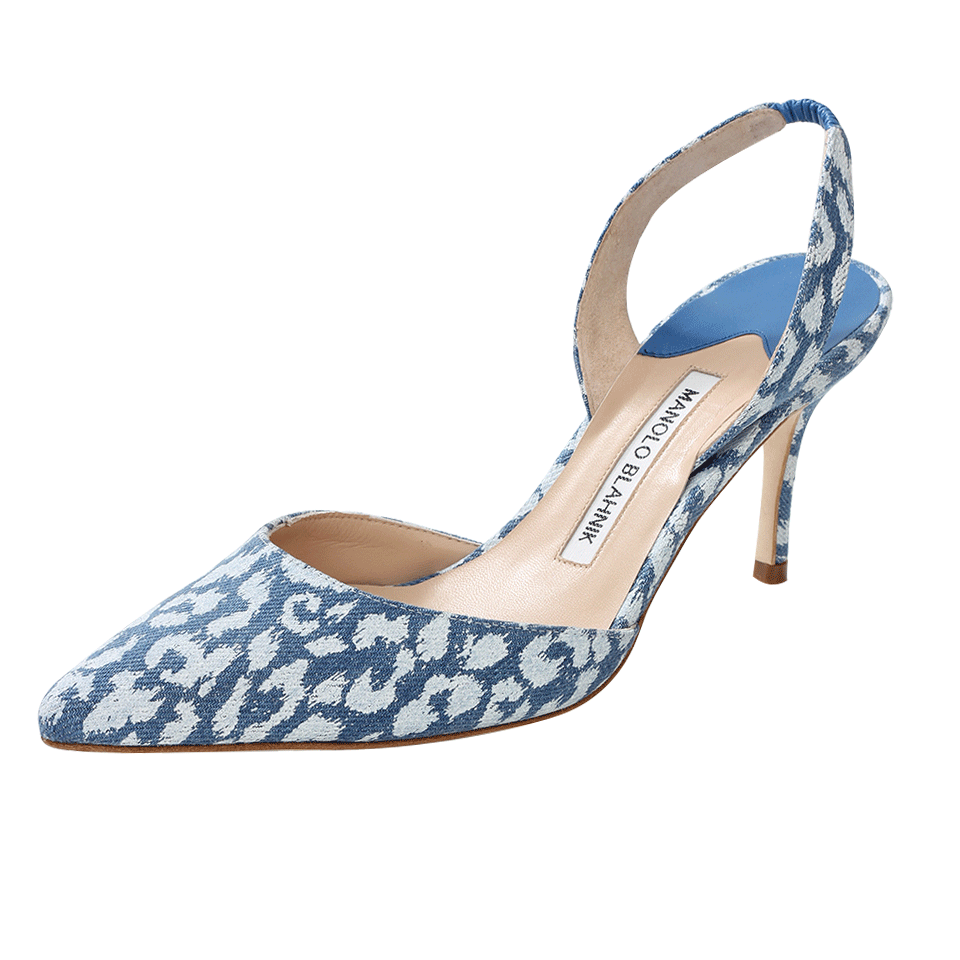 MANOLO BLAHNIK-Carolyne Slingback-