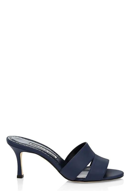 MANOLO BLAHNIK-Iacopo Mules - Navy-