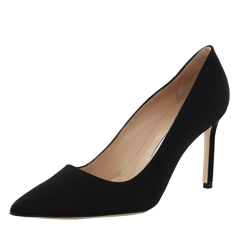 MANOLO BLAHNIK-BB Satin Pump-