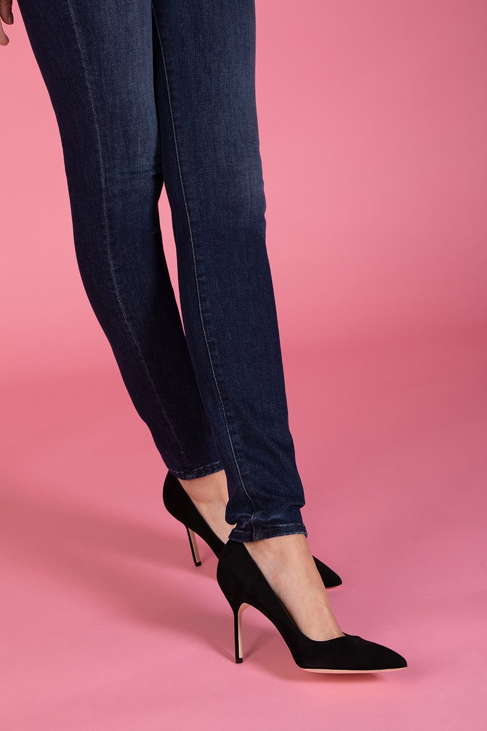 MANOLO BLAHNIK-Suede BB Pump-