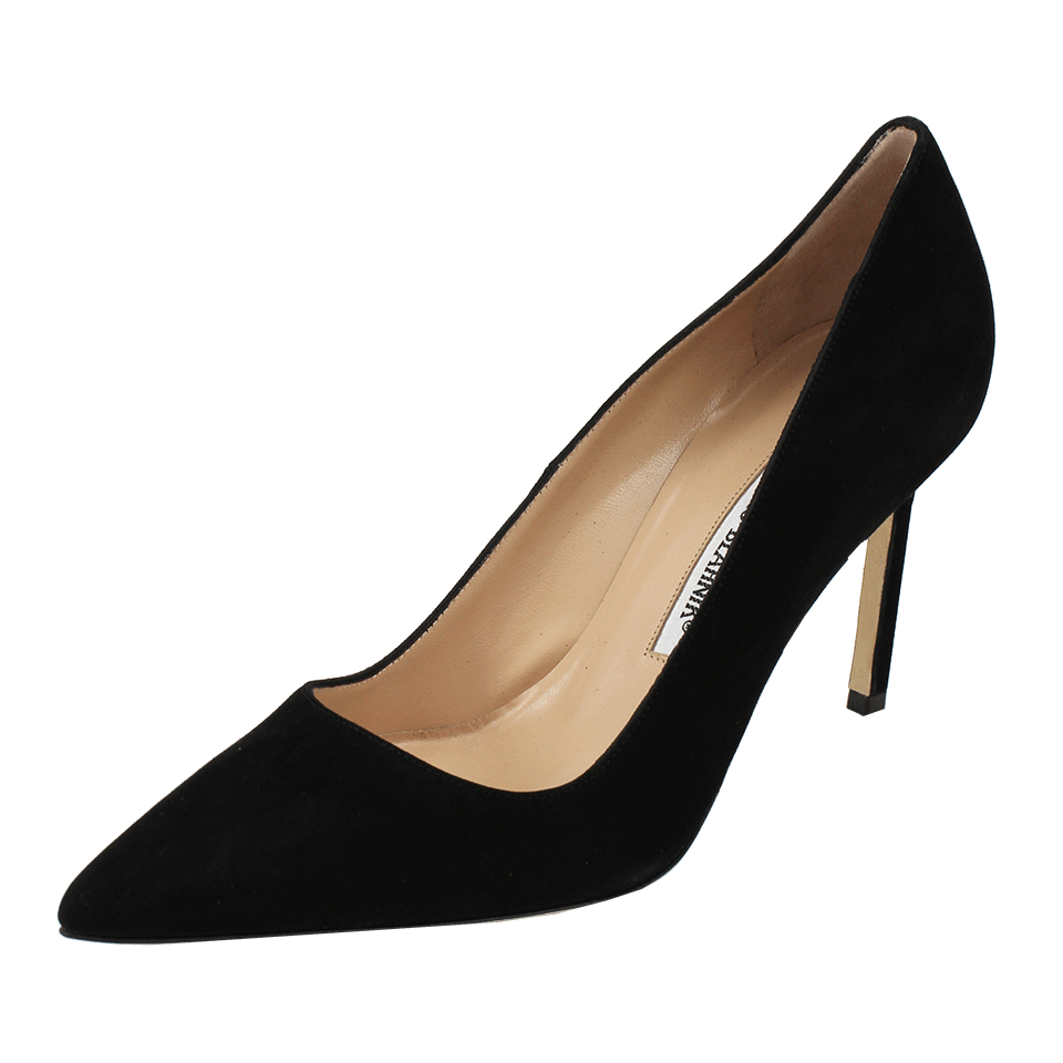 MANOLO BLAHNIK-Suede BB Pump-