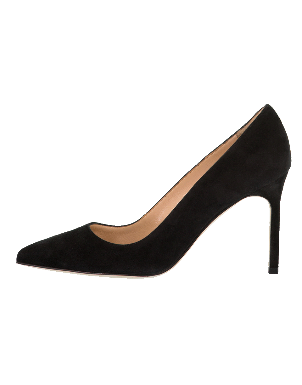 MANOLO BLAHNIK-Suede BB Pump-