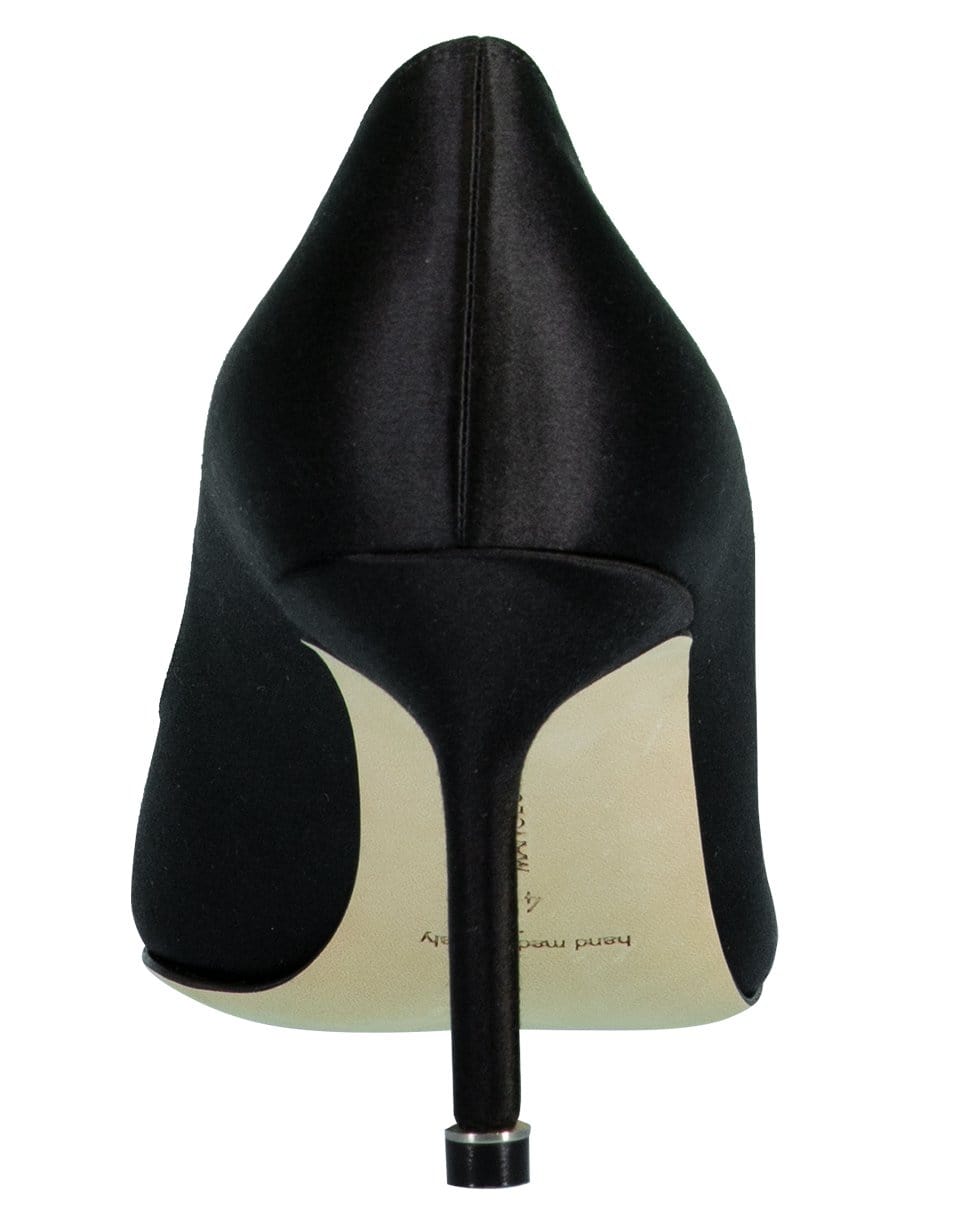 MANOLO BLAHNIK-Black Hangisi Pump-