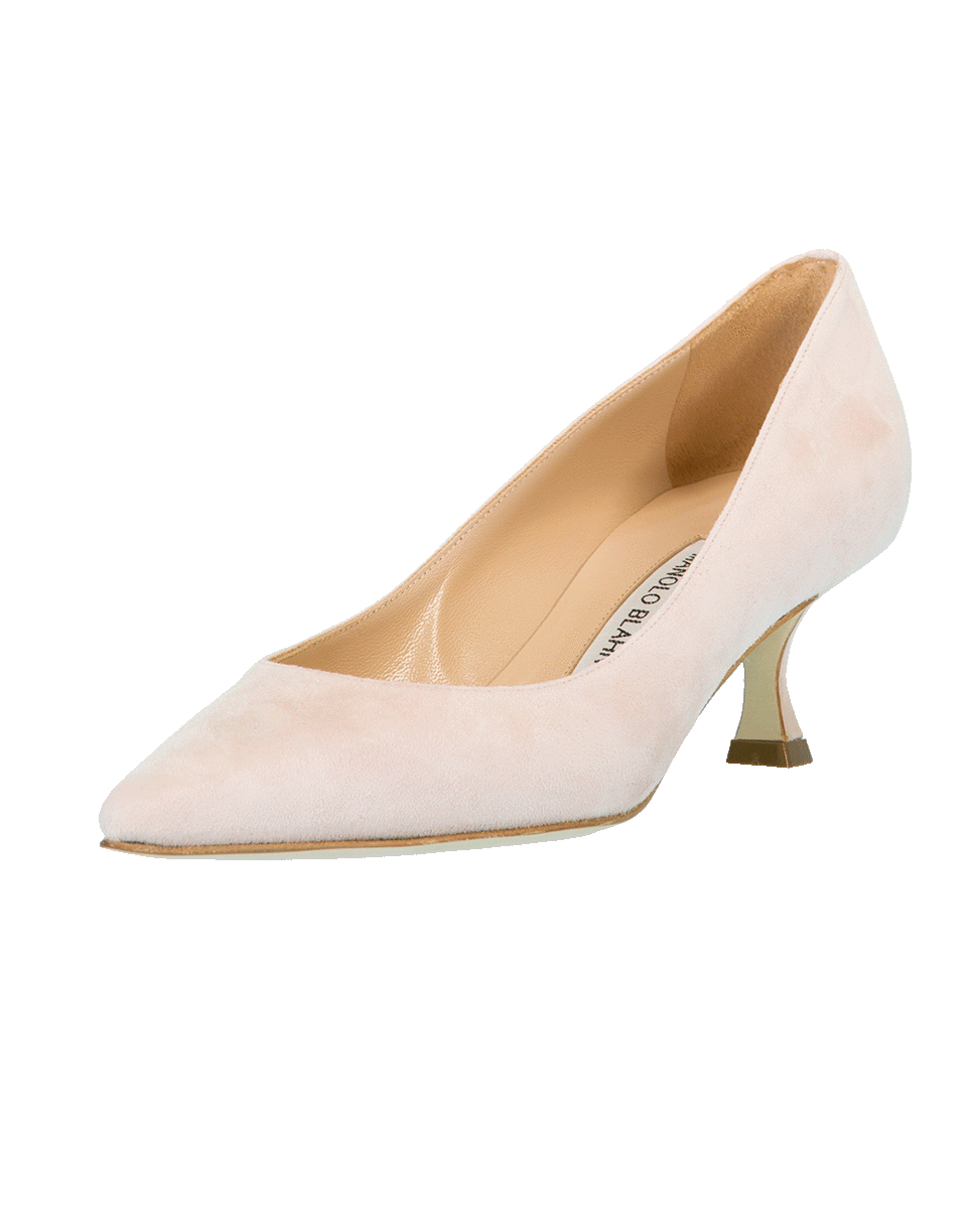 MANOLO BLAHNIK-Srila Suede Pump-