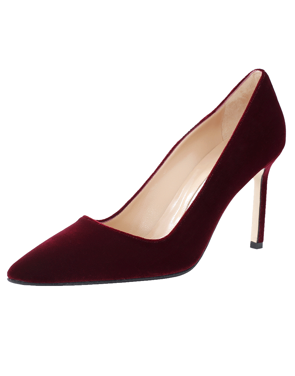 MANOLO BLAHNIK-Velvet Pump-