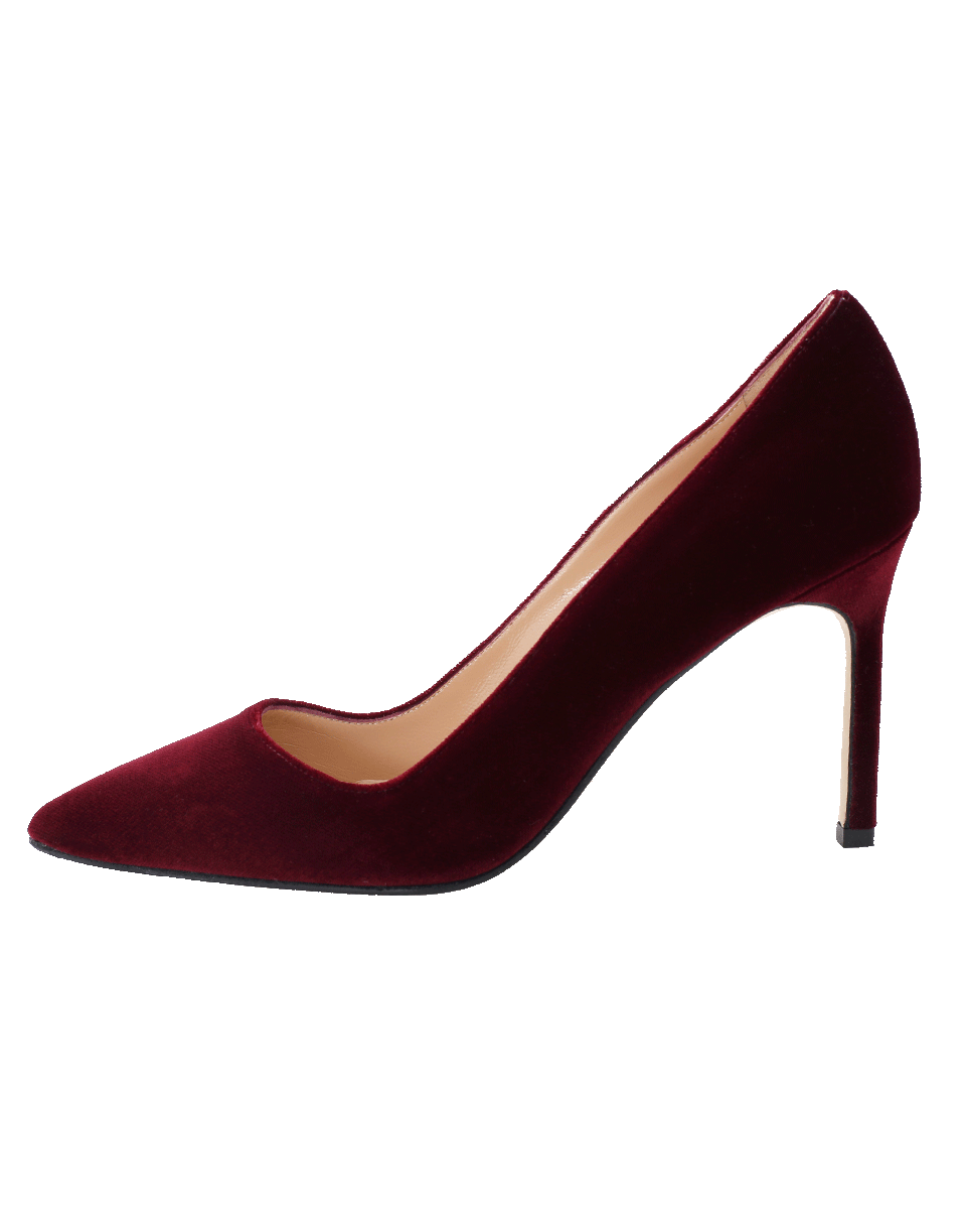 MANOLO BLAHNIK-Velvet Pump-
