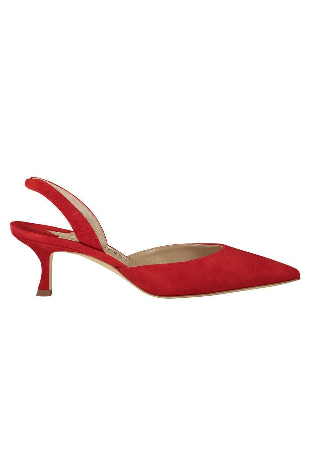 Carolyne Pump 50 - Bright Red-BRED-37-SHOEPUMP-MANOLO BLAHNIK
