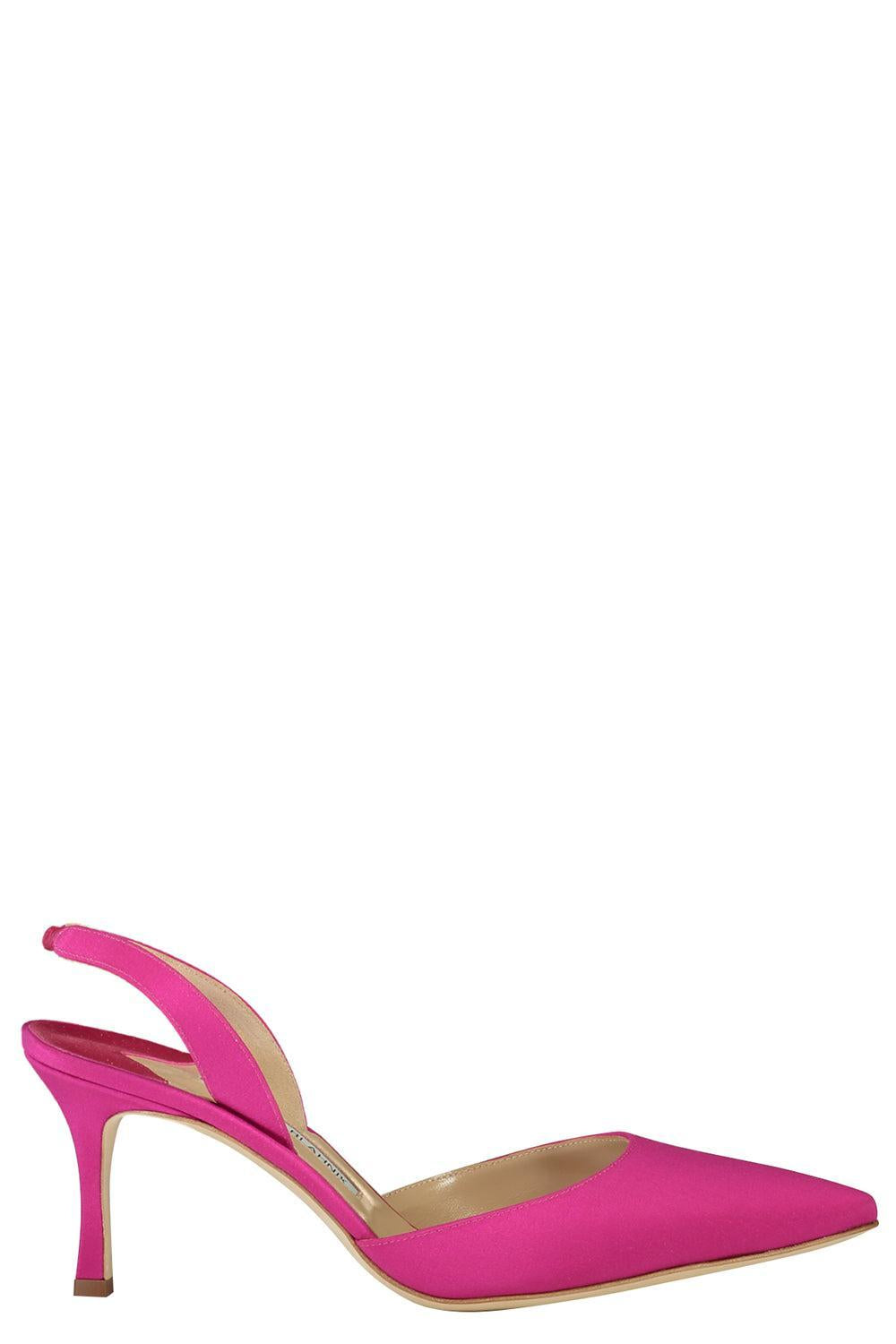 Carolyne Pump 70 - Pink Satin