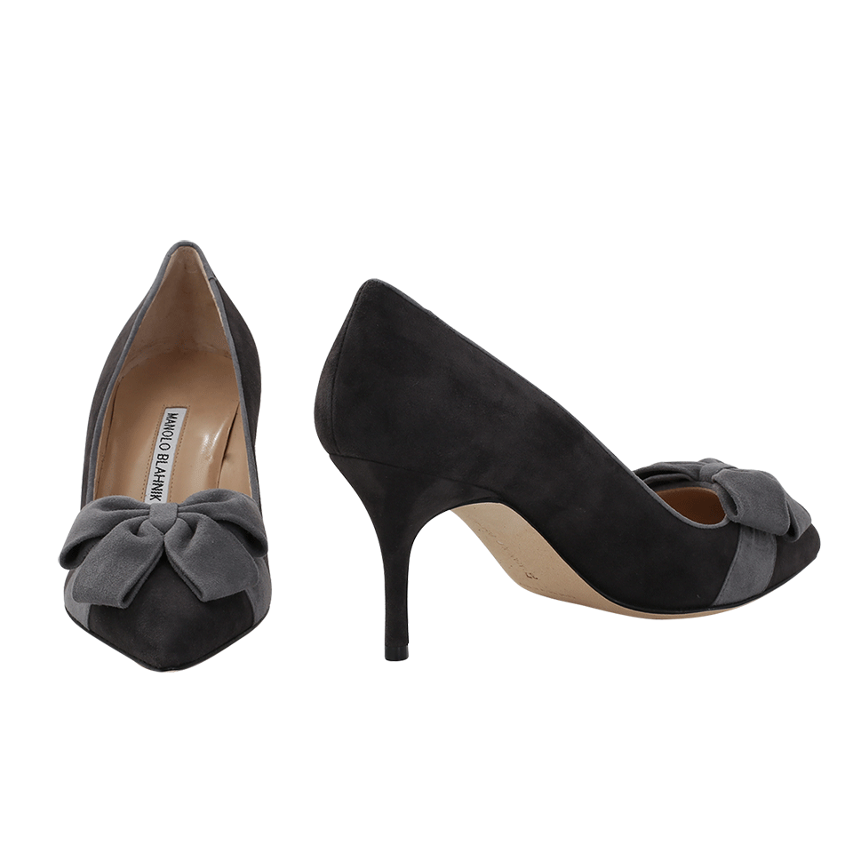 MANOLO BLAHNIK-Contina Bow Pump-