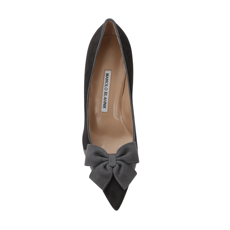 MANOLO BLAHNIK-Contina Bow Pump-