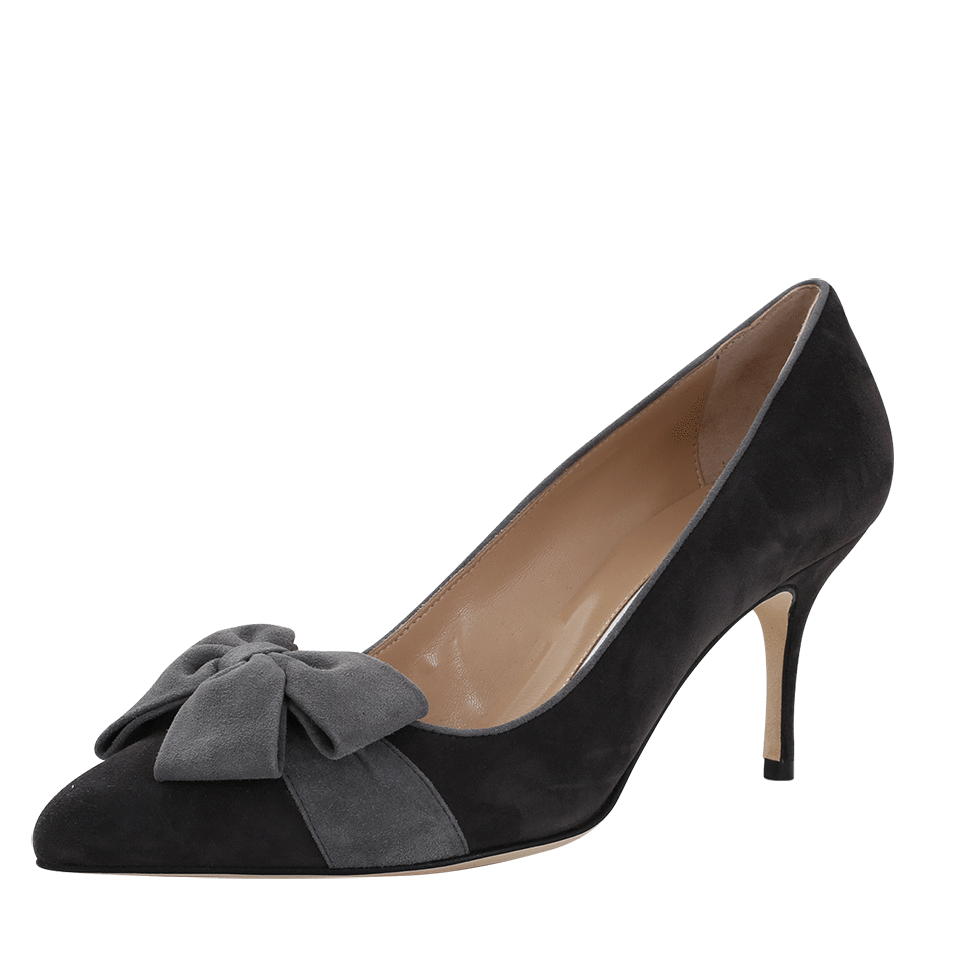 MANOLO BLAHNIK-Contina Bow Pump-
