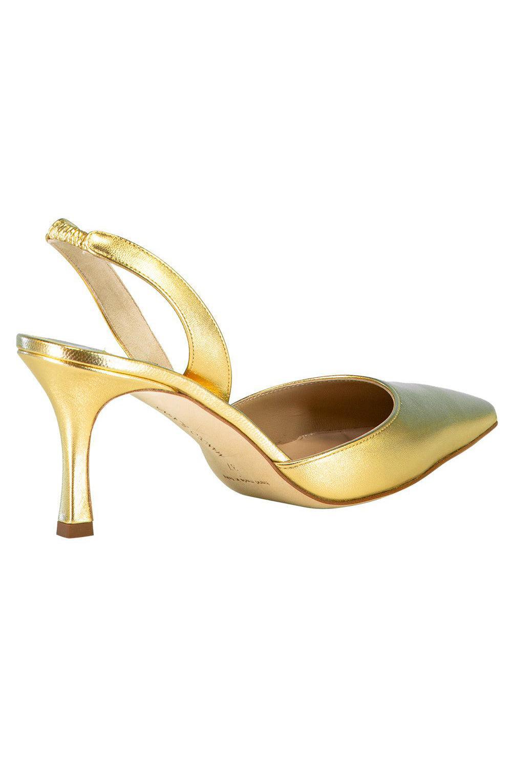 Carolyne Pump 70 - Gold-GOLD-35.5-SHOEPUMP-MANOLO BLAHNIK