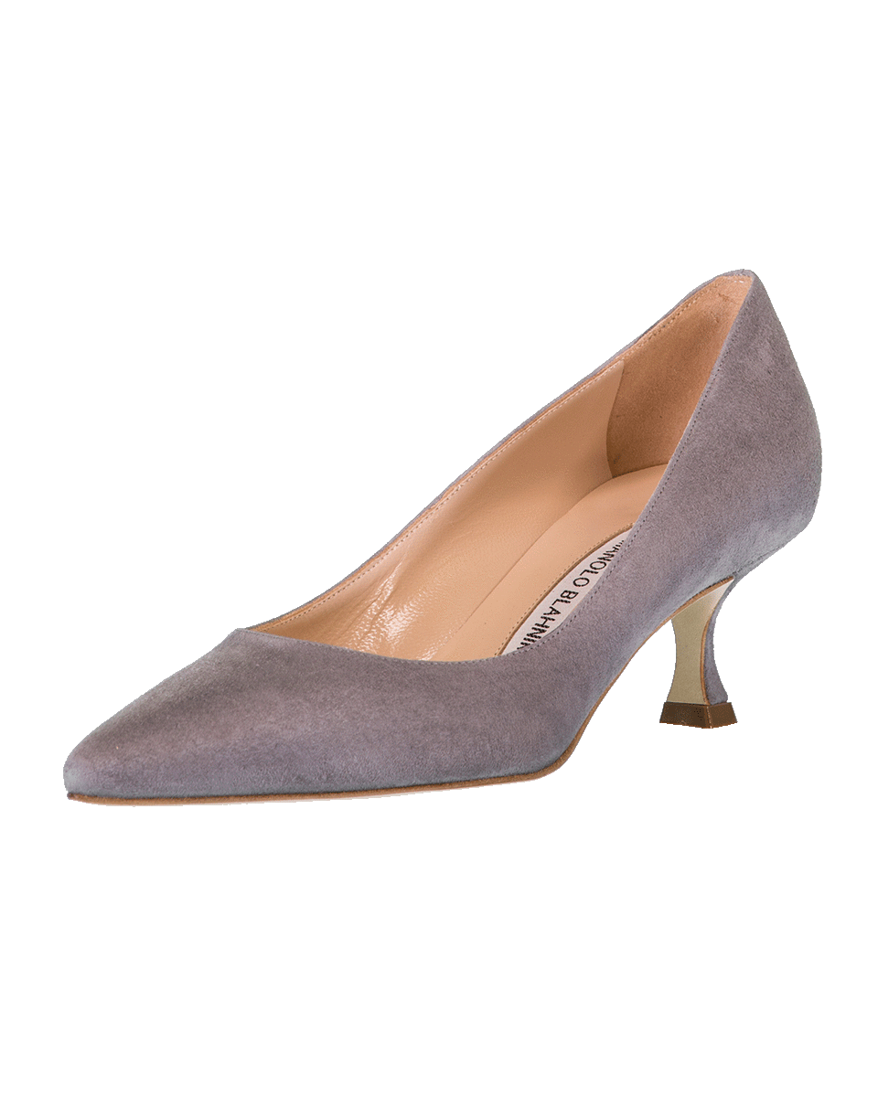 MANOLO BLAHNIK-Srila Suede Pump-