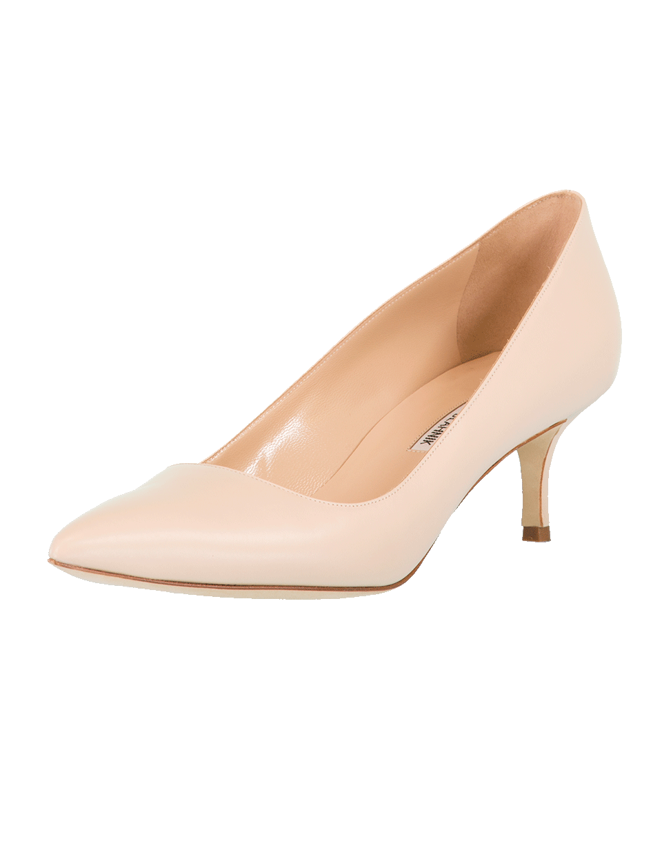 MANOLO BLAHNIK-Calf Pump-