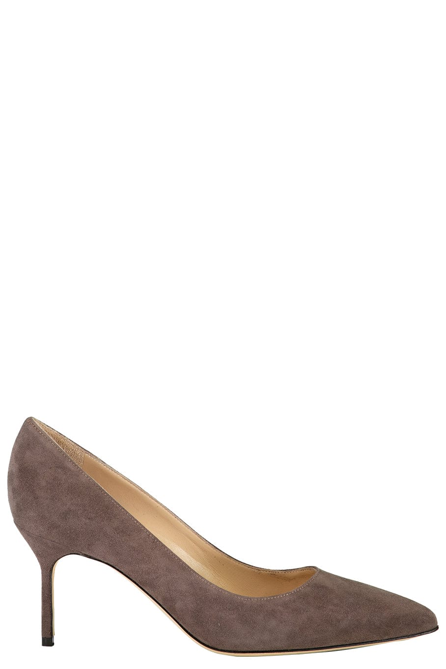 MANOLO BLAHNIK-BB Pick Tora Pump - Mochachino-