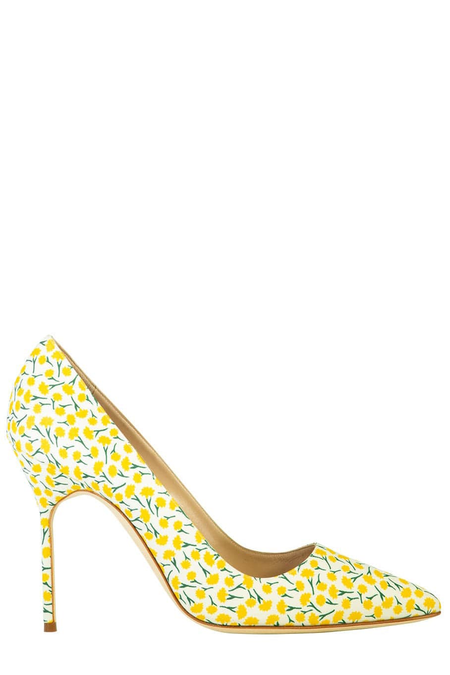 MANOLO BLAHNIK-BB Pick Tora Floral Pump-