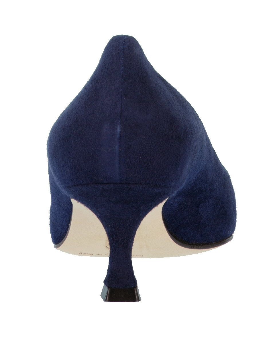 MANOLO BLAHNIK-Srila Suede Pump-