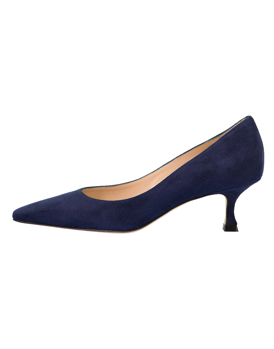 MANOLO BLAHNIK-Srila Suede Pump-