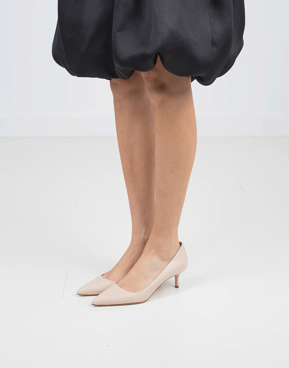 MANOLO BLAHNIK-BB Leather Pump-