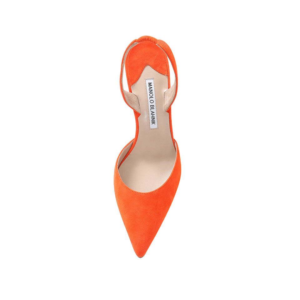 MANOLO BLAHNIK-Carolyne Slingback Heels-
