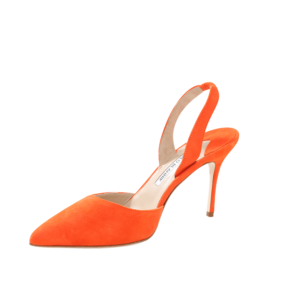 MANOLO BLAHNIK-Carolyne Slingback Heels-
