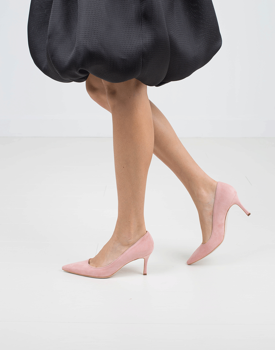 MANOLO BLAHNIK-Newcio Suede Pump-