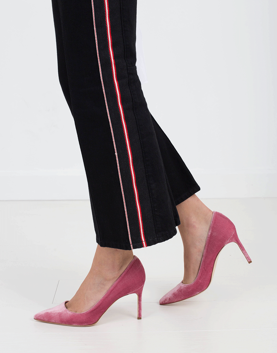 MANOLO BLAHNIK-Velvet BB Pump-