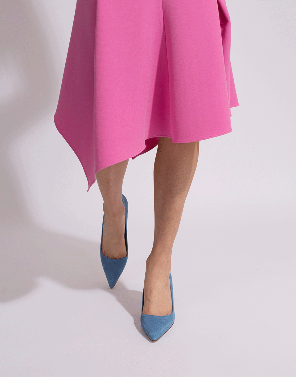 MANOLO BLAHNIK-Newcio Suede Pump-