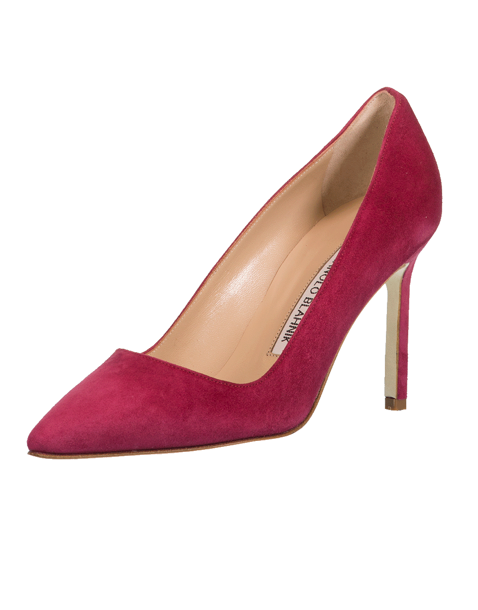 MANOLO BLAHNIK-BB Suede Pump-