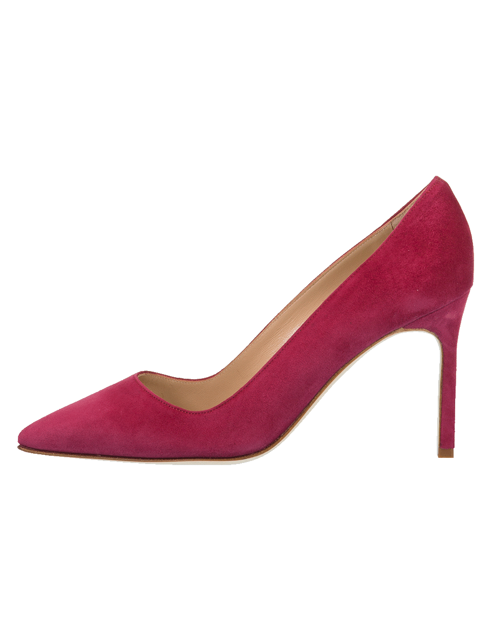 MANOLO BLAHNIK-BB Suede Pump-