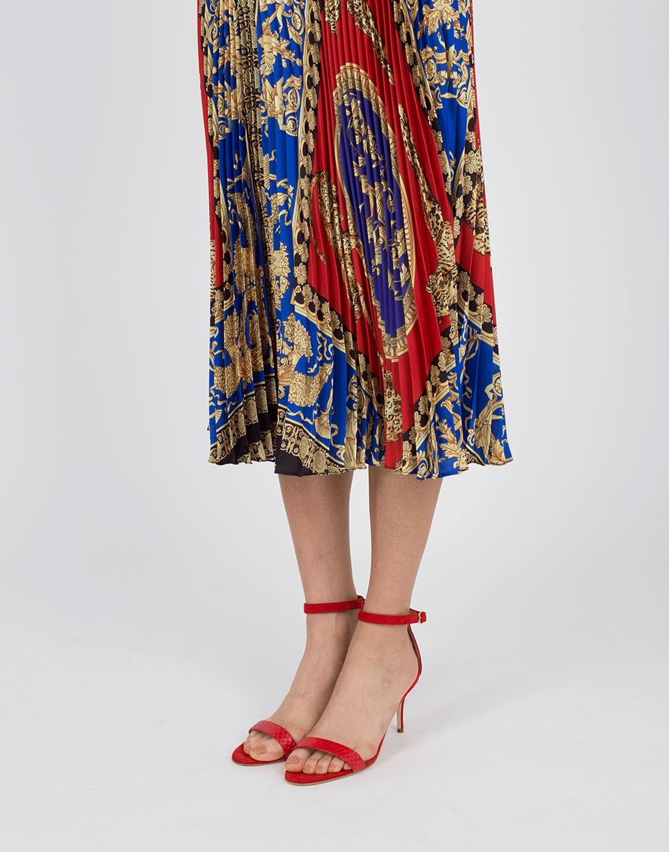 MANOLO BLAHNIK-Chaos Ankle Wrap Sandal-
