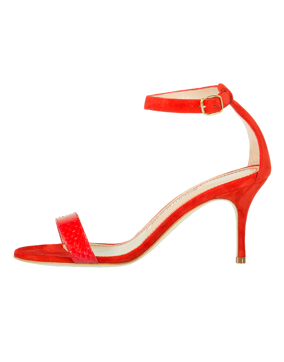 MANOLO BLAHNIK-Chaos Ankle Wrap Sandal-