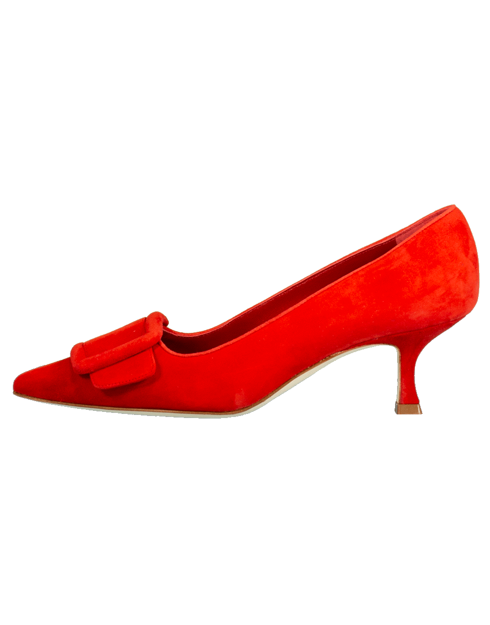 MANOLO BLAHNIK-Maysale Pump with Buckle-