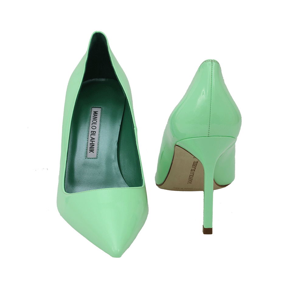 MANOLO BLAHNIK-Patent BB Pump-