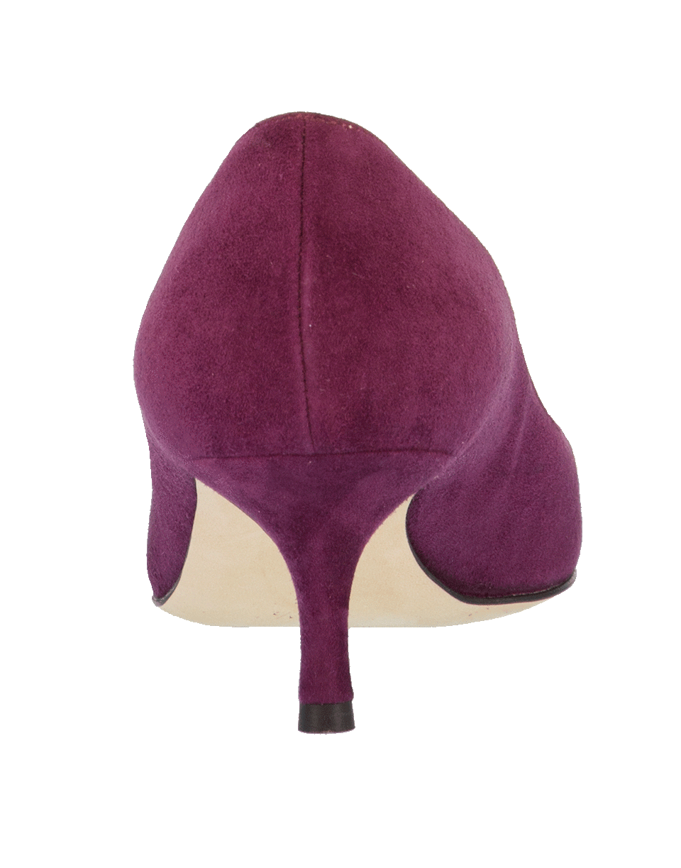MANOLO BLAHNIK-Srila Suede Pump-