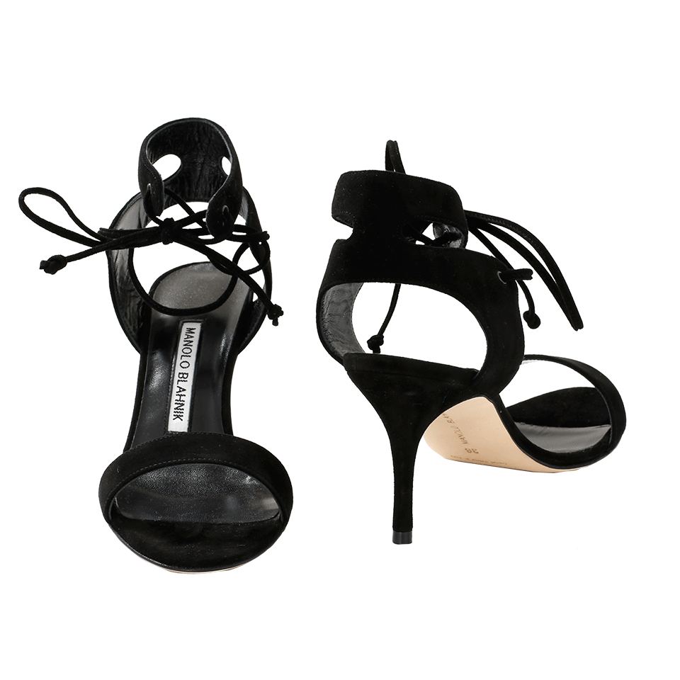 MANOLO BLAHNIK-Tie Ankle Lauramod-