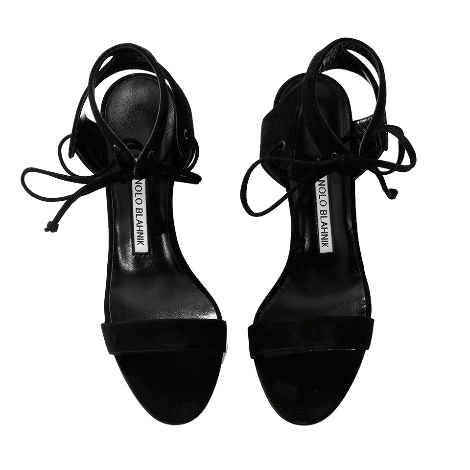 MANOLO BLAHNIK-Tie Ankle Lauramod-