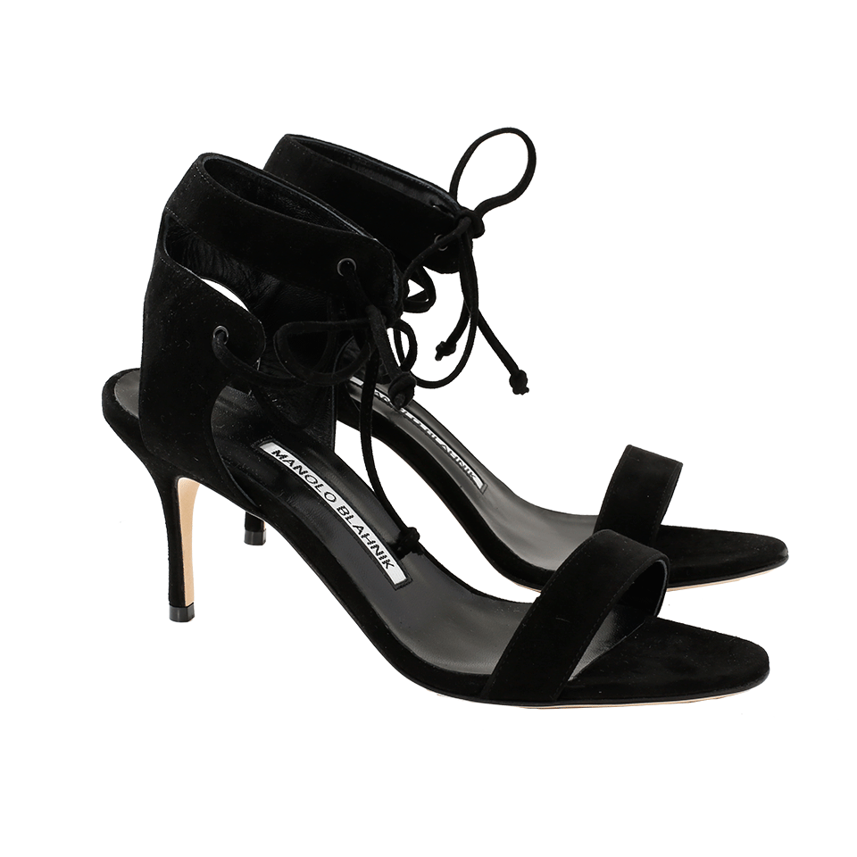 MANOLO BLAHNIK-Tie Ankle Lauramod-