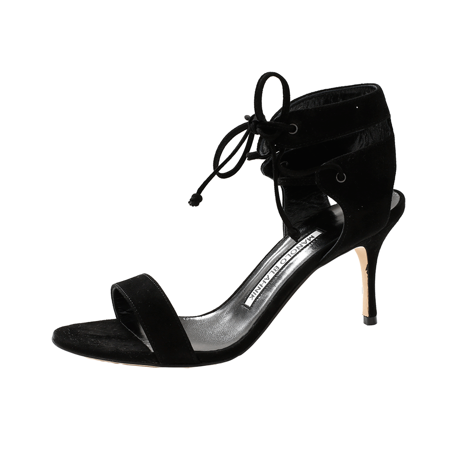 MANOLO BLAHNIK-Tie Ankle Lauramod-