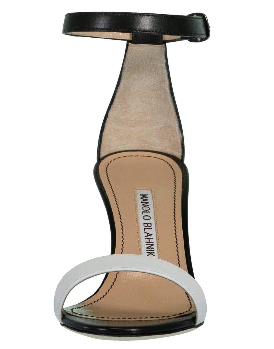 MANOLO BLAHNIK-Chaos Bi-Color Sandal-